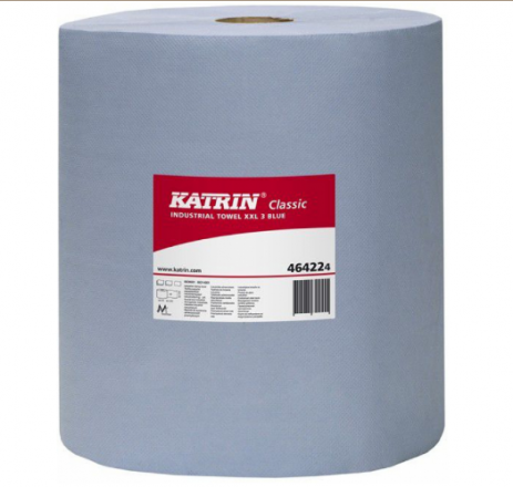 KATRIN - Czyściwo niebieskie 1 warstwowe - Ręcznik papierowy 