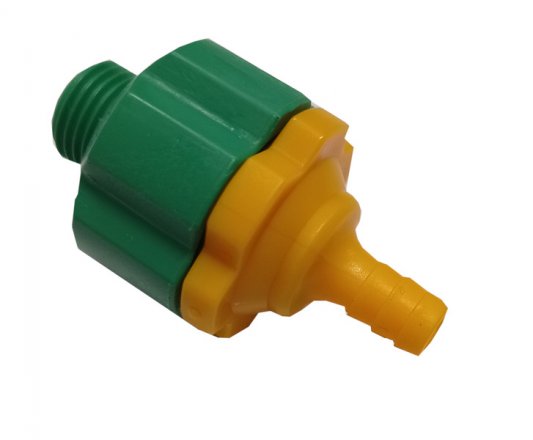 Zawór zwrotny injectora niskociśnieniowego - główka zasysająca do dozownika
