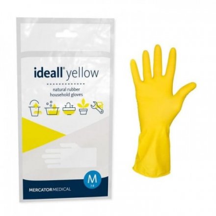 Rękawice gospodarcze i ochronne ideall® yellow 1 Para rozm. L